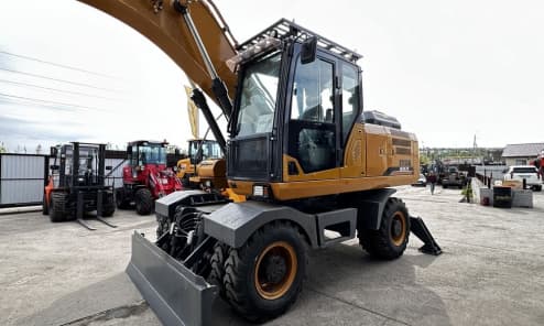 Колесный экскаватор HENGTE HT190W 